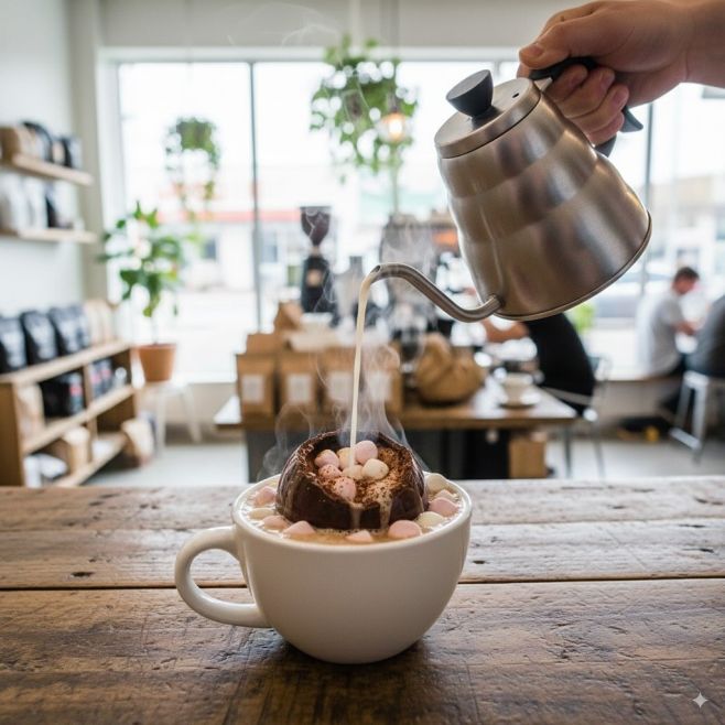 Začíná období “horké čokolády” ☕️🍫… a pokud máte kavárnu a chcete nabídnout svým zákazníkům “ něco navíc” - úžasnou chuť...